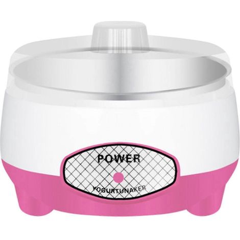 Joghurtbereiter mit konstanter Fermentationstemperatur, Mini-Automatik-Joghurtmaschine-Pink PP Liner