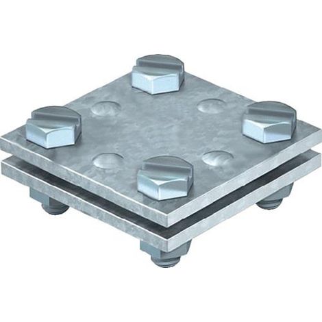 Kreuzverbinder nach DIN EN 62561-1 flach / flach 30 mm - 1010