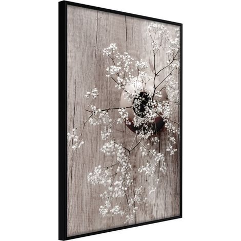 Affiche Murale Encadrée "Reminiscence of Spring" 30 x 42 cm Noir