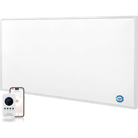 Chauffage d'appoint 800W, Chauffage Infrarouge avec Thermostat (1/5)