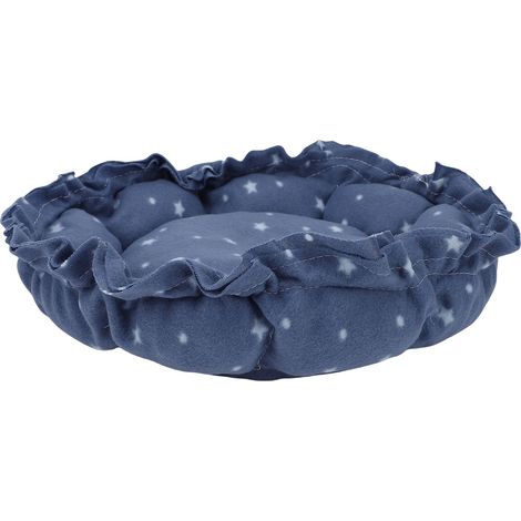 Lit chauffant rond pour animaux de compagnie, alimenté par USB, flanelle Double face, tapis chauffant électrique chaud d'hiver pour chiens et chats (1/5)