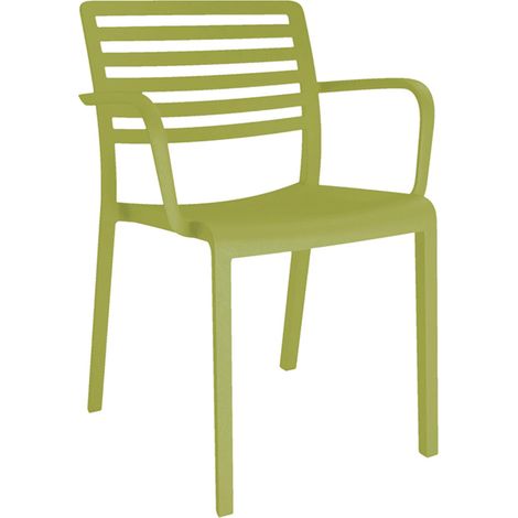Chaise de jardin Resol lama empilable protection UV (1/5)