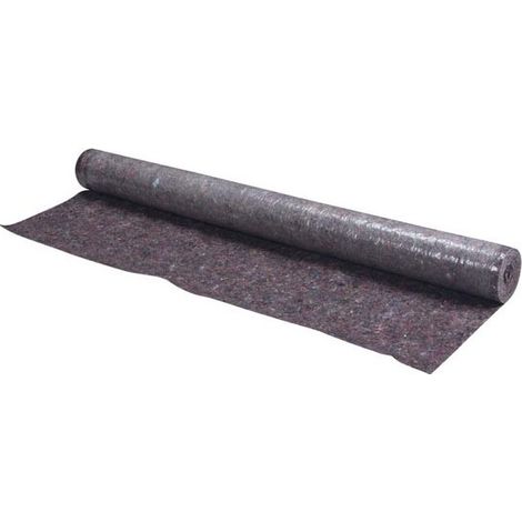 Film mousse de protection gris 1 m x 10 m – Résistant à l'humidité – Haute densité 220 g/m² – Réutilisable pour travaux de rénovation – Toolland (1/4)