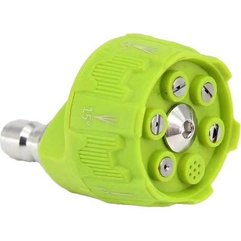 CSPARKV Pressure Washer Nozzle Tips 6 in 1 Water Power Washer Nozzle for Effective Washing. (1/4)