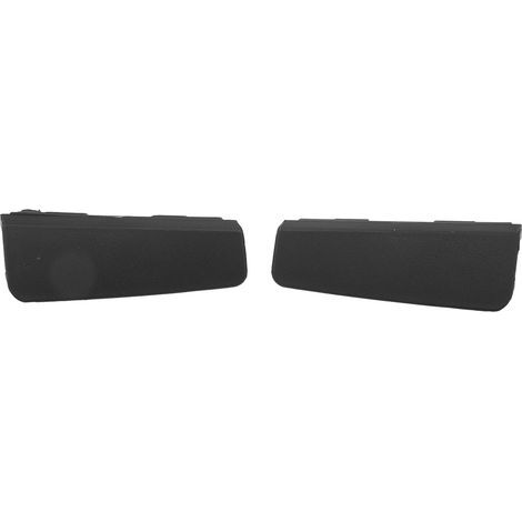 Couvercles de Trailer Hook Bumper Front ABS Noir 1 Paire pour RAV4 2019-2021 OE 53286 42130 53285 42120 (1/5)