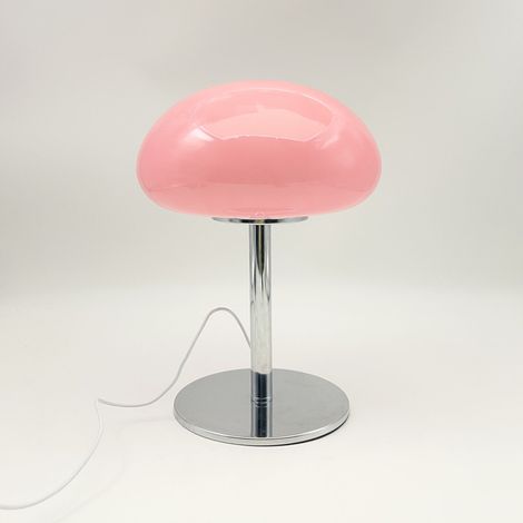 Lampe de Table LED Champignon 9W, 3 Couleurs de Lumière, Prise EU, Lampe de Chevet Décorative pour Chambre, Rose (1/5)