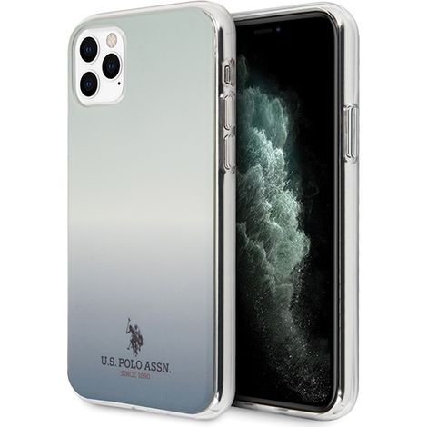 Custodia US Polo Gradient Blue per iPhone 11 Pro Max (1/5)