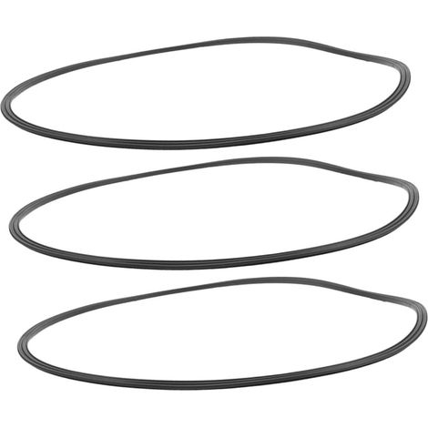 Lot de 3 anneaux de protection en caoutchouc pour pieds de chaises (1/5)