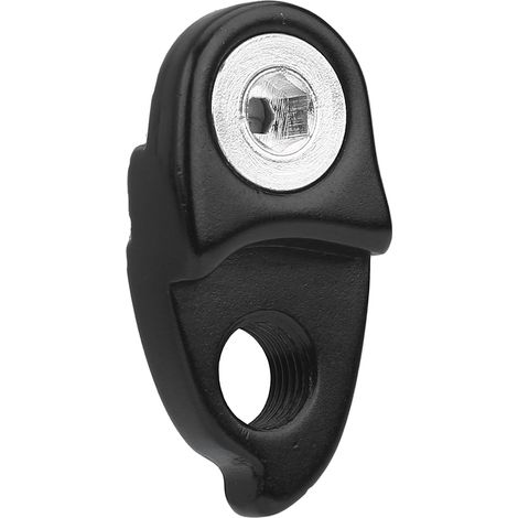 Dérailleur arrière de vélo extension crochet cadre vélo support prolongateur (Noir) (1/5)