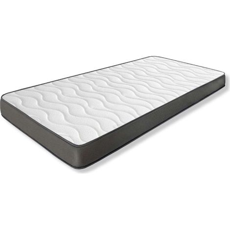 Colchoneta Málaga HR viscoelástica de Impt-Home-Design , 80x180x16cm de grosor.