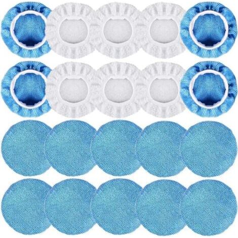BUNTHAUS 20 capuchons de polissage 125 mm-150 mm Capuchon de polissage élastique pour polisseuse automobile