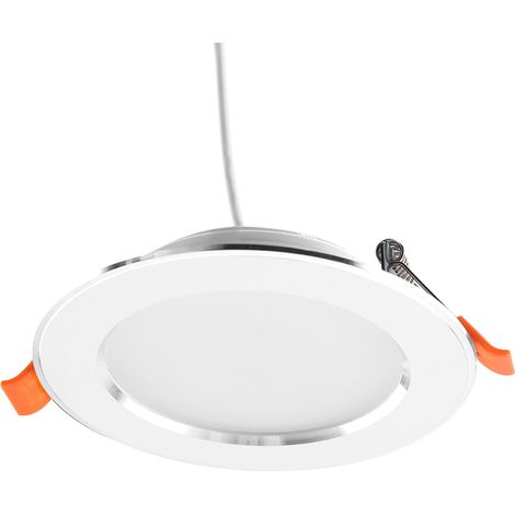 7W LED-Einbauleuchte mit Bewegungsmelder, Deckenpanel, AC85-265V, Wand- oder Deckenbeleuchtung, Infrarotsensor, warmweiß. (1/5)