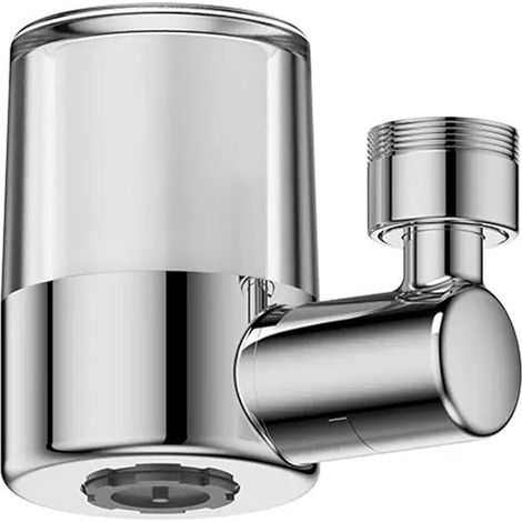 GDHZS- 2 Modes Water Filter for Sink, Faucet Sink Tap Water Filter System with 2 Filter Removes Chlorine Fluoride Heavy Metals Hard Water for Home Kitchen (1/4)