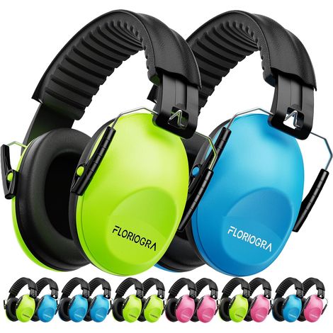 2 Paquets Casque Anti Bruit Enfant SNR 28dB Pliable et Réglable (1/5)