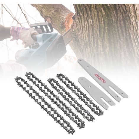 Kettensägenketten mit 4 und 6 Zoll Durchmesser, Universal-Kettensägen, Mini-Stahlkettensägen, Kettensägen und Kettensägensets. (1/5)