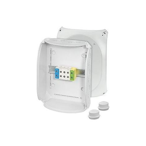 HENSEL 4012591127192 ANSCHLUSSKASTEN KF 3550 A 1,5-50 MM 3-PHASIG SCHUTZGEHÄUSE FÜR WAND- ODER DECKENMONTAGE (1/2)