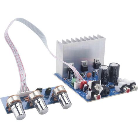 Carte audio TDA2030 15W+15W+30W 2.1 canaux avec sortie basse pour haut-parleur DI (1/5)