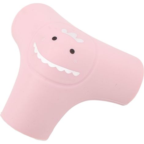 Eckenschützer, dreieckige Silikon-Eckenschützer für Möbel, Tischeckenschützer für die Sicherheit von Babys, rosa. (1/5)