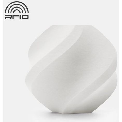 Recharge de PLA mat Bambu Lab - 1,75 mm - 1 kg - Blanc ivoire (1/4)