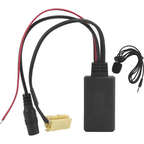 Adaptateur Aux Bluetooth - 6 Broches - Bluetooth 5.0 - Pour Fiat Ducato 2011 - Câble Micro 150 cm (1/5)