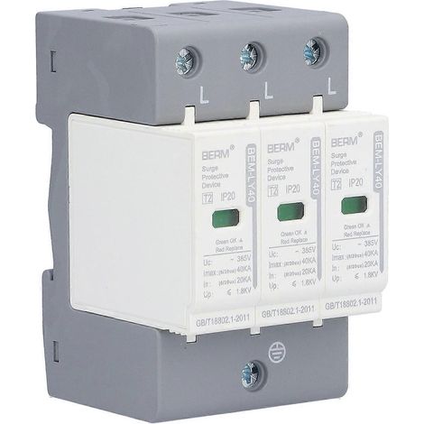 BERM Überspannungsschutzgerät (SPD) für 220 V und 380 V, 3P40KA