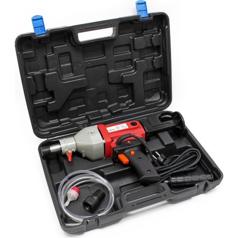 Wiltec – Carotteuse à eau 2080 W – Forage humide précis dans béton armé – Vitesse 1700 tr/min – Coffret de transport inclus — vue 4