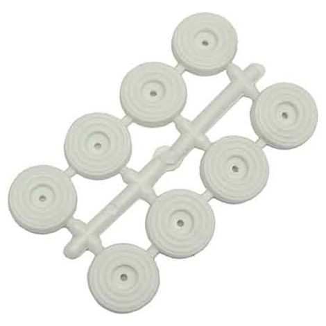 Sottosedia Ø 25 mm 12 Confezioni Bianco Blister 8 Pezzi (1/2)