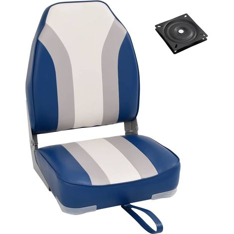 Silla plegable para barco con respaldo alto vidaXL (1/5)
