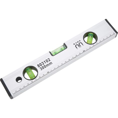Niveau à bulle magnétique multifonction en alliage d'aluminium (300 mm) (1/5)