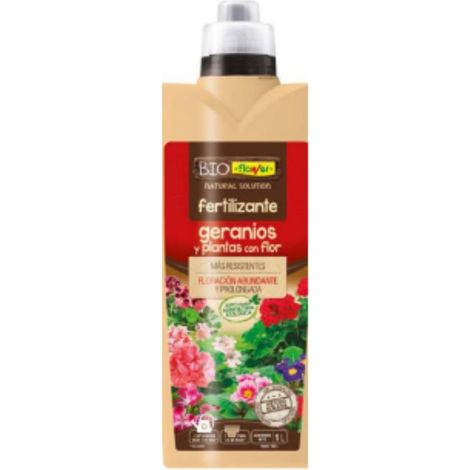 Engrais Organique pour Géraniums et Plantes Florales 1 L