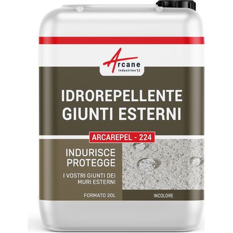 Idrorepellente per giunture, per giunture di piastrelle e facciate ARCAREPEL - 224 - 20 L (fino a 100 m²) - ARCANE INDUSTRIES (1/2)