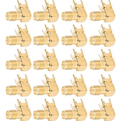 20 connecteurs RF SMAKWE demi-filetage DTU pour module de transmission de données sans fil et éclairage intelligent (1/5)