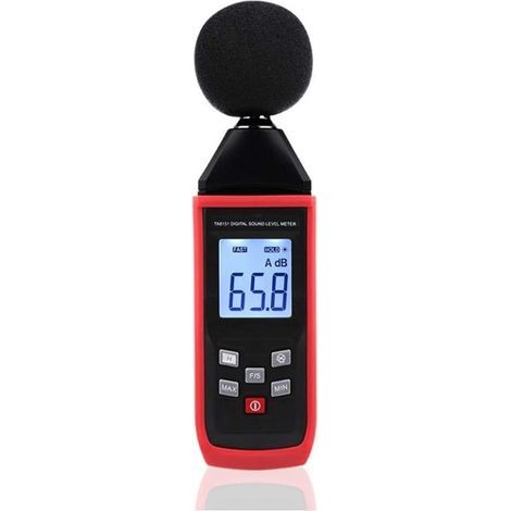 Noise meter Sonomètre numérique bruit testeur 30-130dB écran LCD en décibel de bruit (1/4)