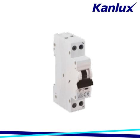 Interruttore 25A - Rail TH35 - 1 modulo - Curva C - IP20 - Kanlux (1/4)
