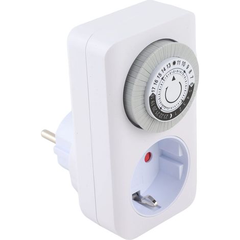 Ortviai Prise Intelligente avec Minuterie Électronique 230 V 50 Hz, Prise Temporisée pour Chargeur, PC et Cuivre (1/5)