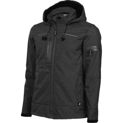 Blouson de Travail Flores - Taille M - Noir - Résistant et Confortable - D-Work