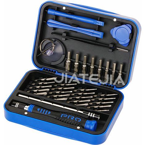 Kit di cacciaviti magnetici di precisione n. 36 in 1, strumento di riparazione multifunzionale per telefoni elettronici con custodia magnetica per iPhone, PC, orologi, giocattoli, ecc. (1/5)