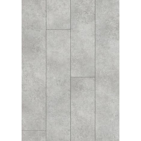 Mexen Silver Galaxy pannelli vinilici 1227 x 187 mm LVT Dryback 2,5 mm, supporto in PVC 4 V-Fuga, Lastrico (1/2)