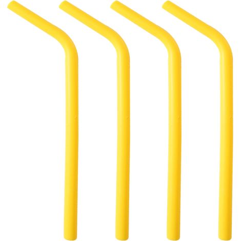 pajita de silicona, de diámetro extragrande, flexible y resistente, compatible con vasos de 590 ml a 950 ml, para batidos y productos lácteos. (1/5)