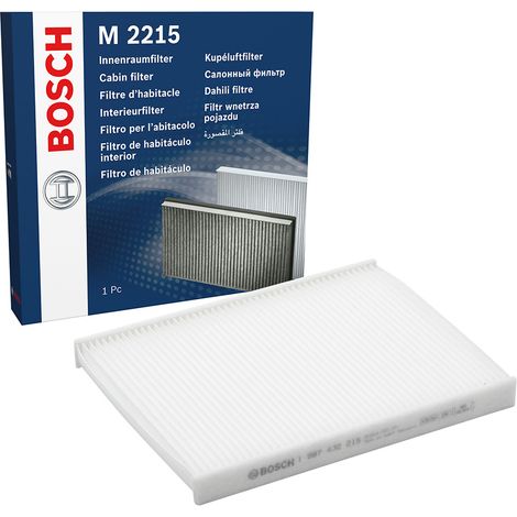 Bosch M2215 - Filtre d'habitacle standard - filtre à poussière et à pollen (1/5)
