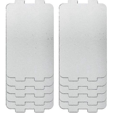 Lot de 10 feuilles de mica universelles pour four à micro-ondes. feuilles de rechange pour couvercle ondulé en mica