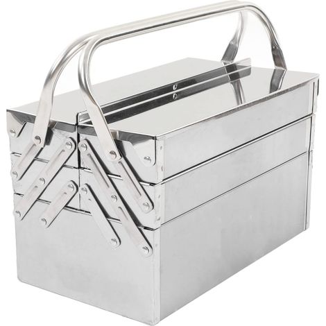 Cantilever Tool Box SS 3 Layer 5 Trays (460) (1/5)