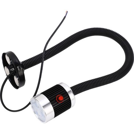 Lampe LED magnétique flexible pour machines CNC, éclairage industriel 3W 220V (1/5)