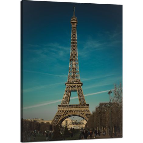 Leinwanddruck Architektur Eiffelturm 50x70