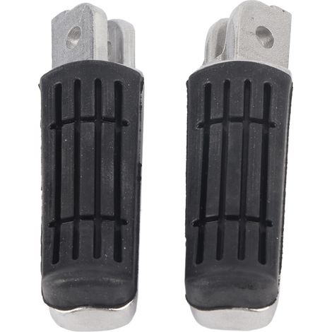 2 repose-pieds avant pour moto, en métal, compatibles avec les modèles FZ400, FZ600, FZS600 et FZS1000. (1/5)