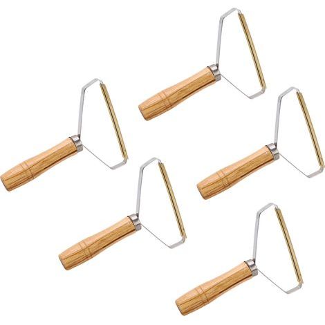 5 Pièces Rouleau anti-peluches réutilisable pour poils d'animaux, nettoyeur à peluches longue portée, chien chat (1/5)