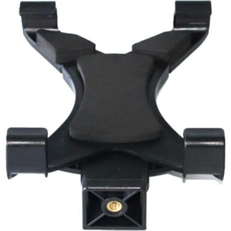 Support pour Tablette Tactile en Abs Noir Pince Plastique et Trépied, Support Robuste pour Libérer Vos Mains en Voyage Extérieur (1/5)
