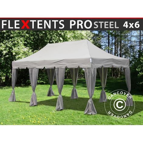 Pop up gazebo FleXtents Pop up canopy Folding tent PRO Steel (1/5)