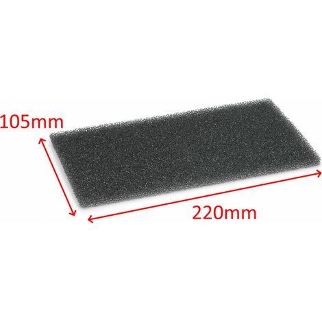 SKL filtro spugna retina 220x105 mm asciugatrice Whirlpool Bauknecht Care AZA H (1/2)