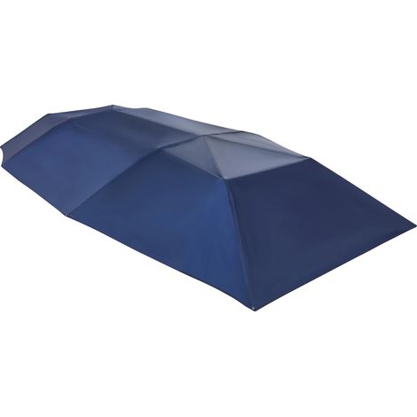 Housse de Carport, Protection UV, Installation Hydraulique, Bleu Marine (1/2)